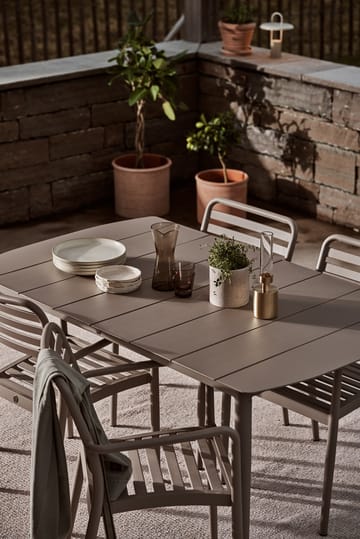 Marsala eettafel - Taupe, 152x90 cm - 1898