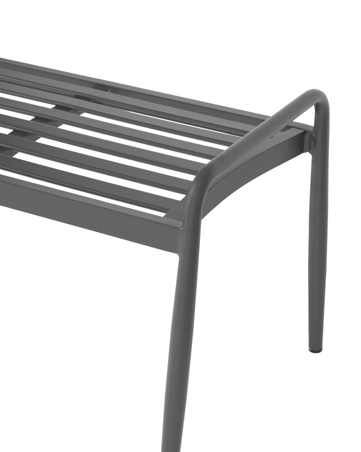 Messina bank 51x124 cm, Anthracite 1898