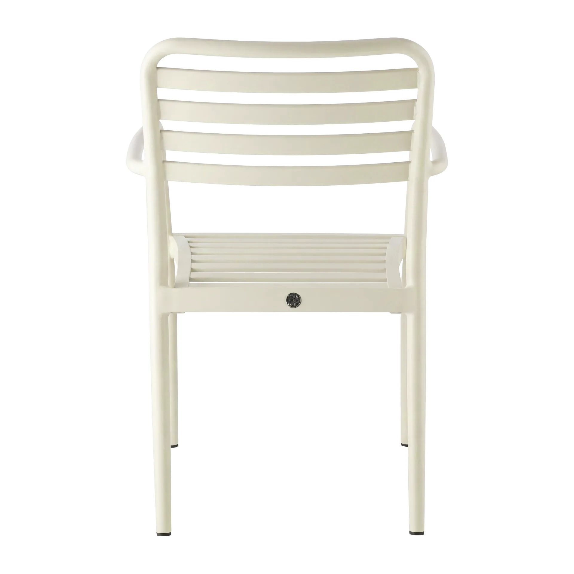 Messina stoel met armleuningen, Off white 1898