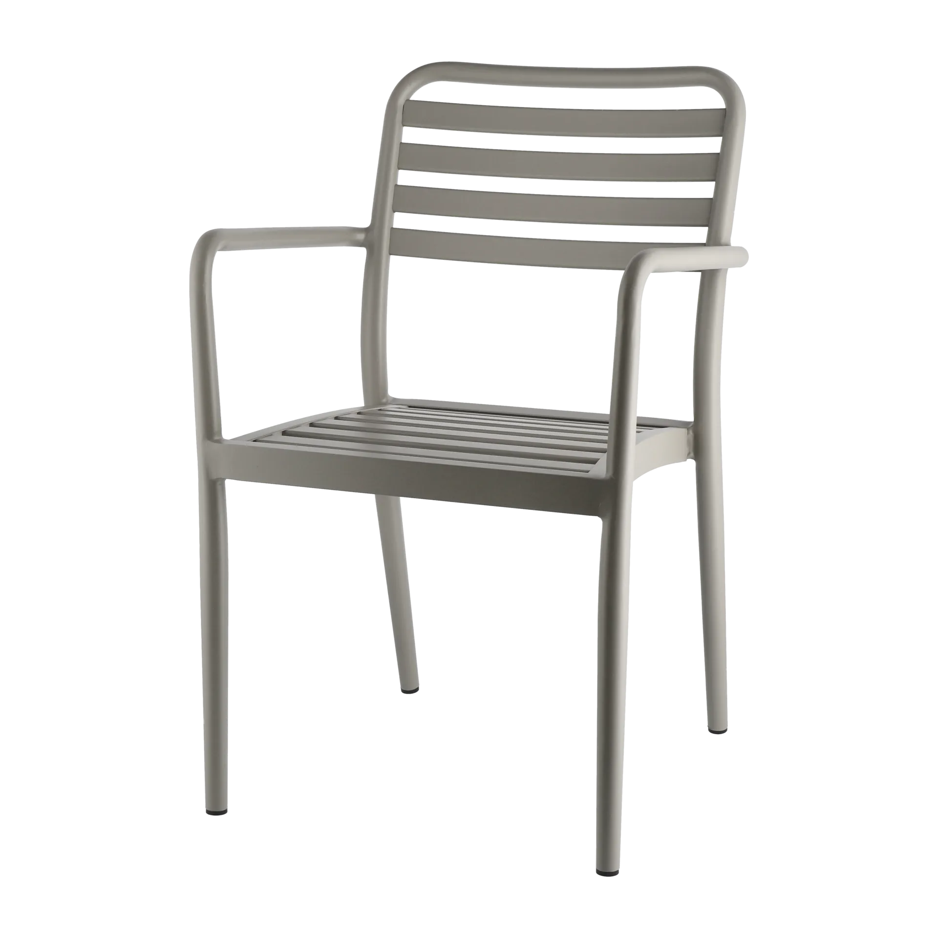 Messina stoel met armleuningen, Taupe 1898