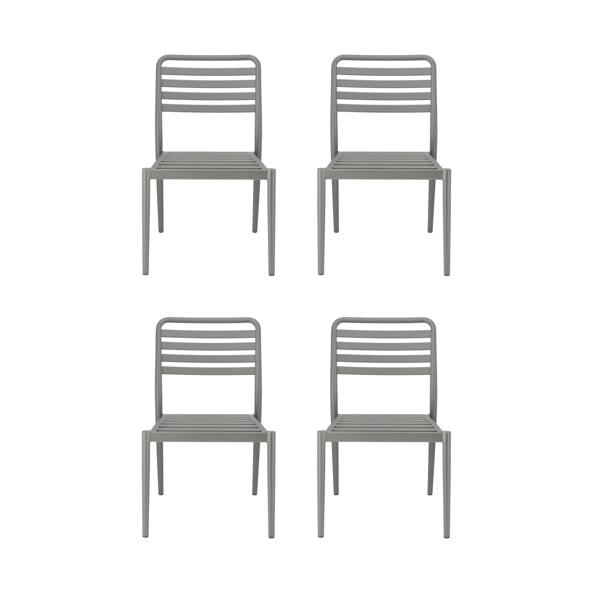 Messina stoel, Taupe, set van 4,  1898