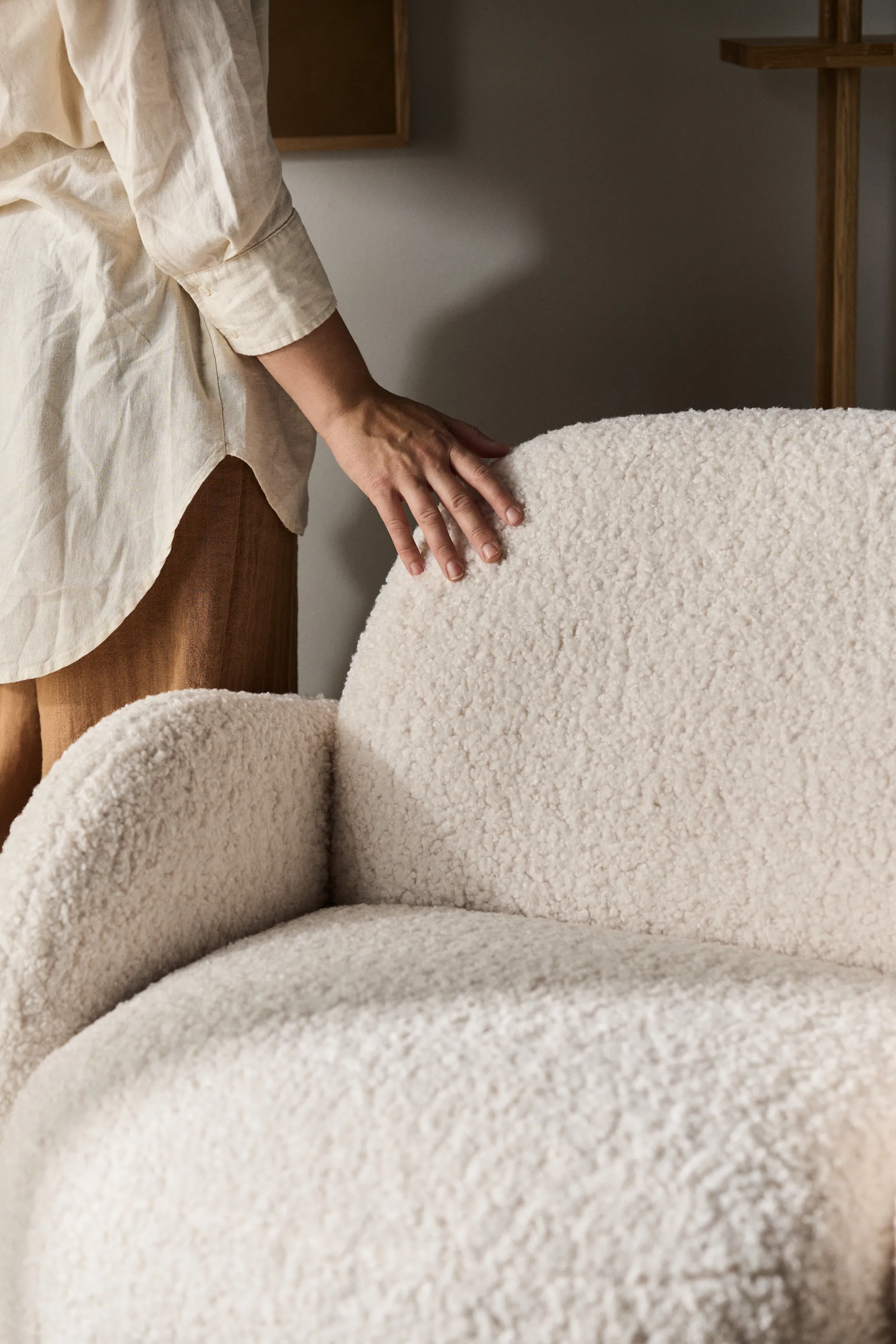 Mo stoel met draaifunctie, Glore white 1898