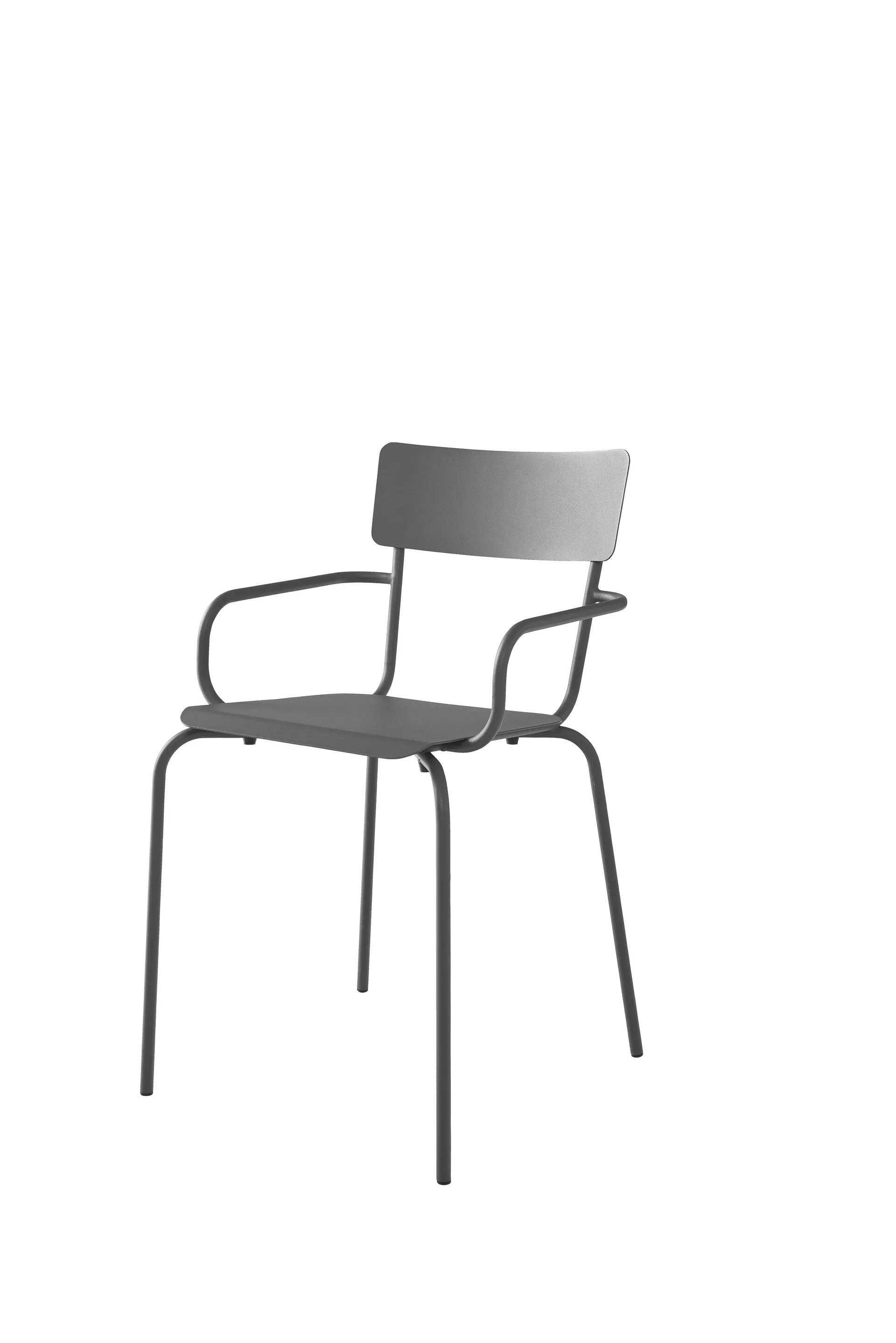 Norrebo stoel met armleuningen, Donkergrijs 1898