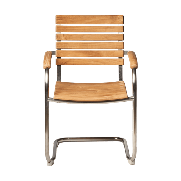 Rörvik eetkamerstoel, Teak-roestvrij staal 1898
