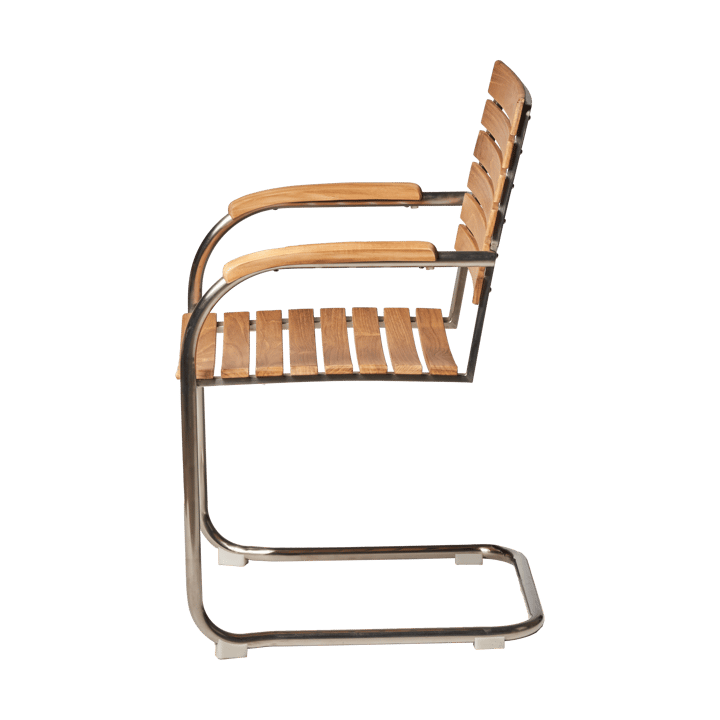 Rörvik eetkamerstoel, Teak-roestvrij staal 1898