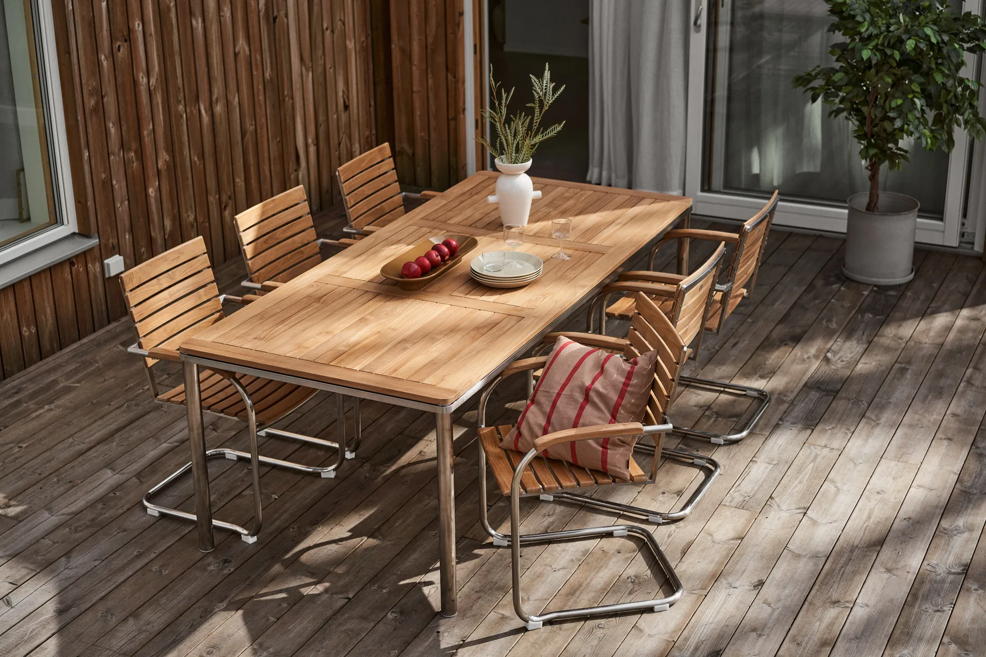 Rörvik eetset met 6 stoelen,  1898
