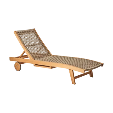 Sandvik ligbed - Teak - 1898