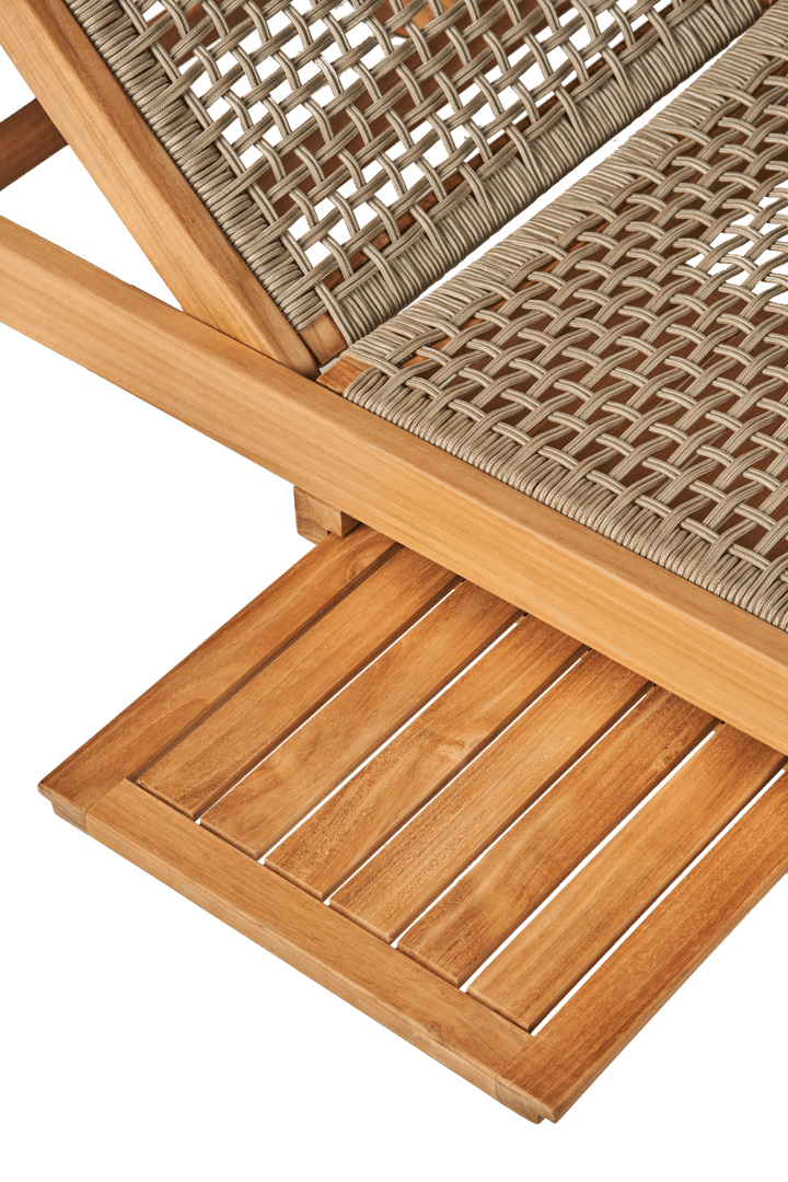 Sandvik ligbed, Teak 1898