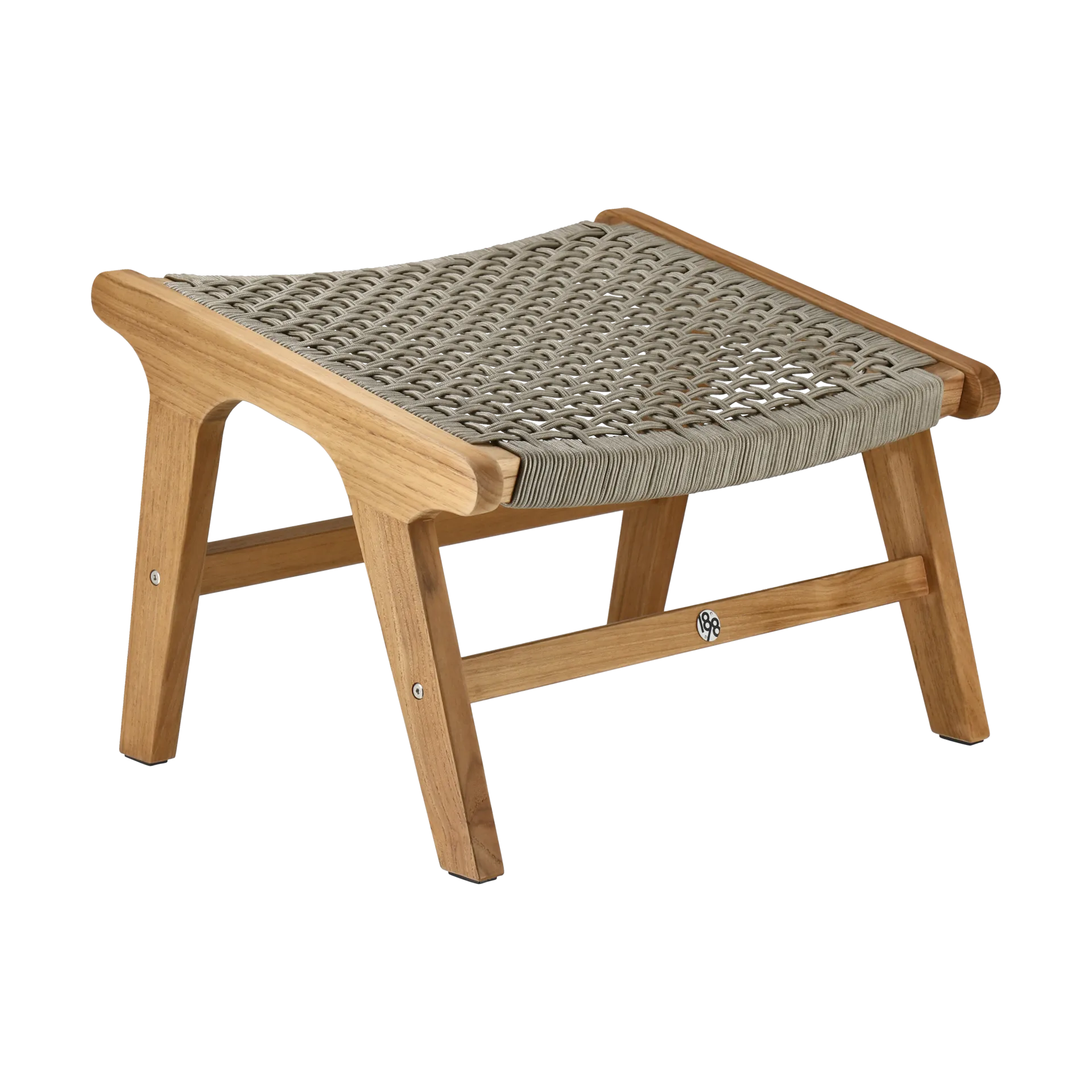 Sandvik voetenbankje, Teak 1898