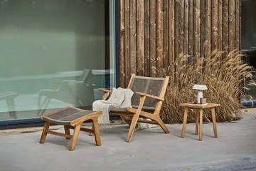 Sandvik voetenbankje - Teak - 1898