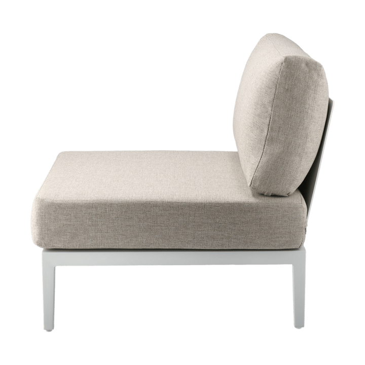 Santander modulaire bank middenmodule, Wit-beige 1898