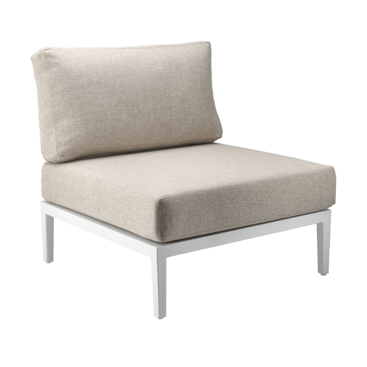 Santander modulaire bank middenmodule, Wit-beige 1898