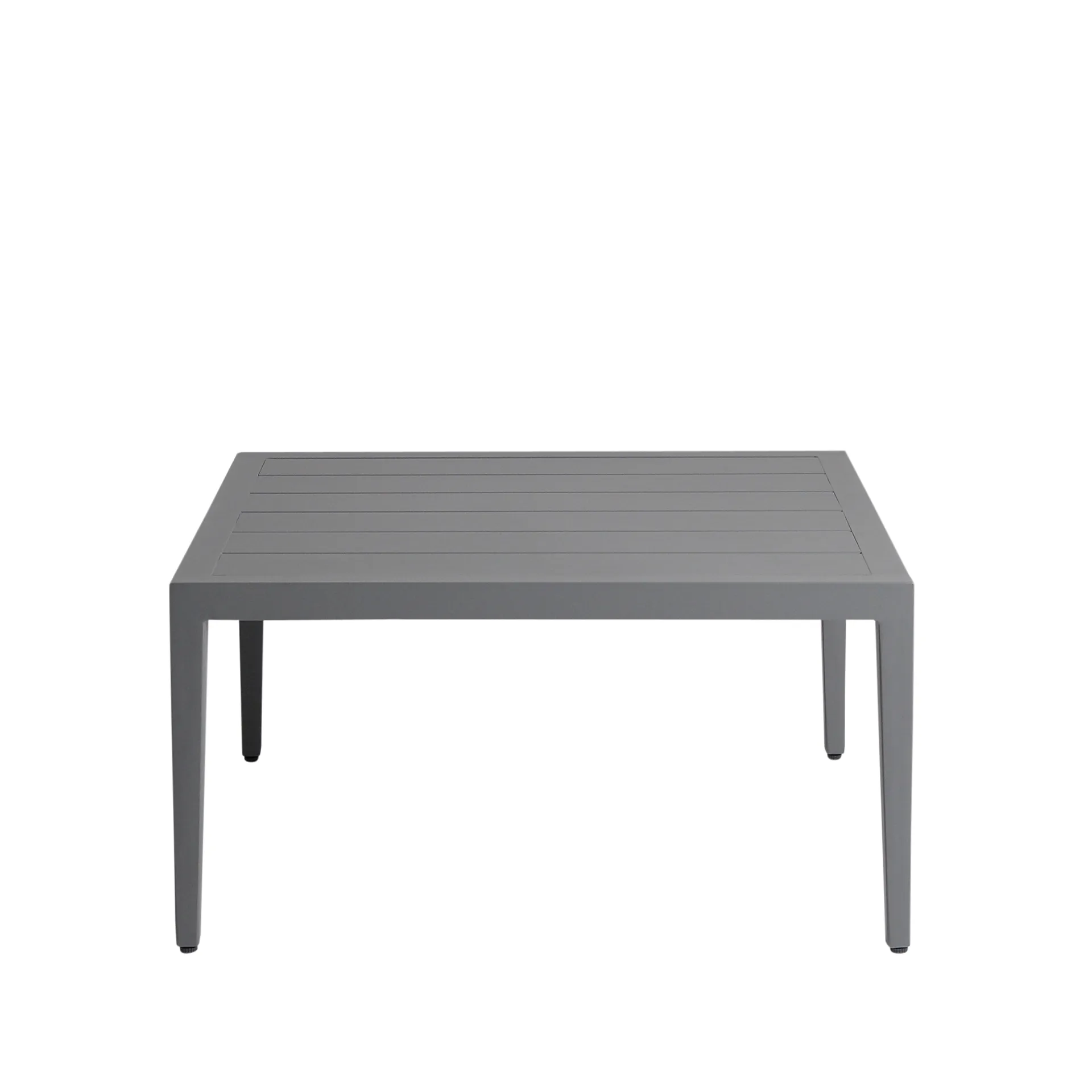 Santander salontafel 78x78x40 cm, Grijs aluminium 1898
