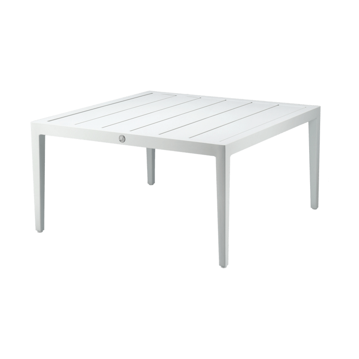 Santander salontafel 78x78x40 cm - Wit aluminium - 1898