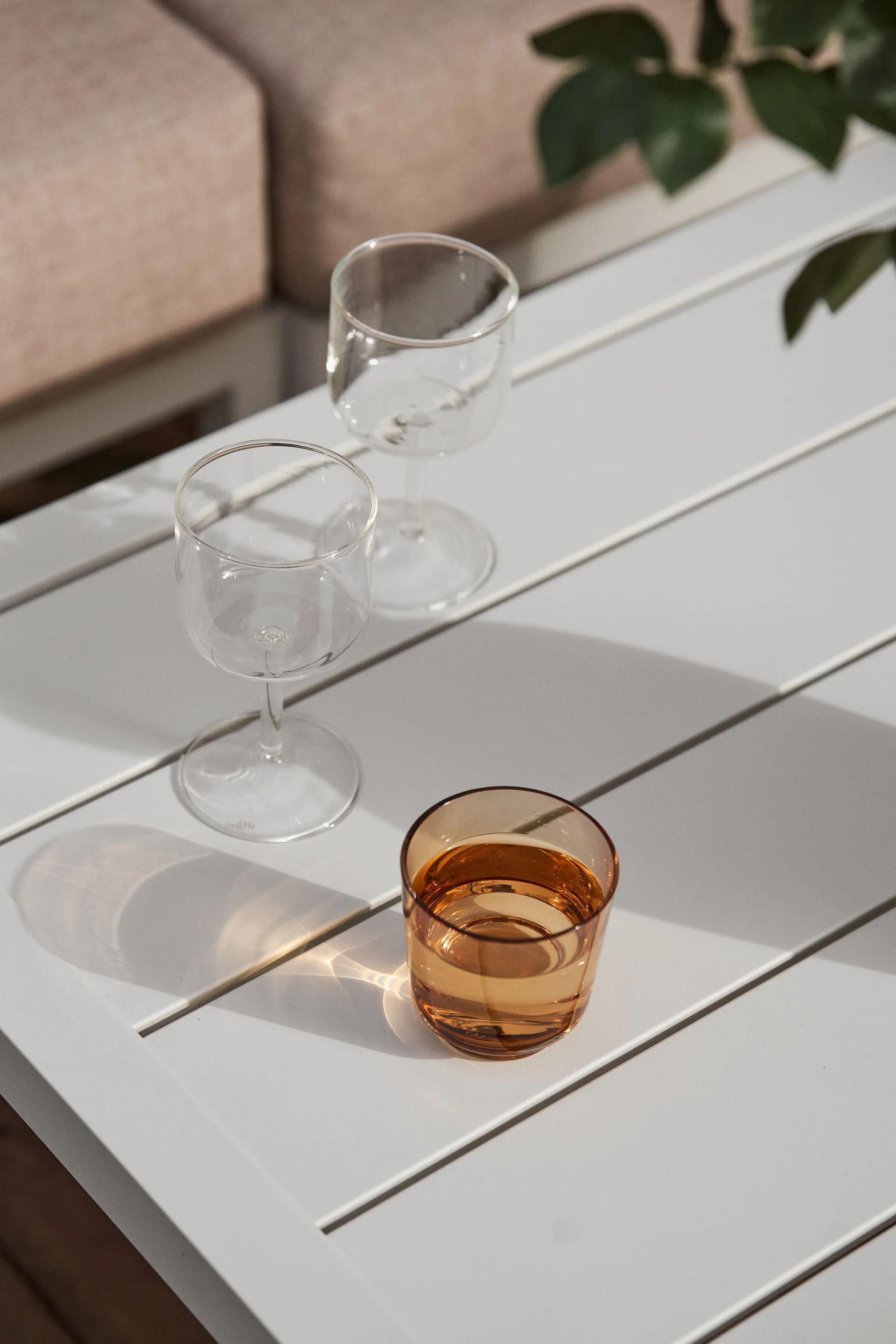 Santander salontafel 78x78x40 cm, Wit aluminium 1898