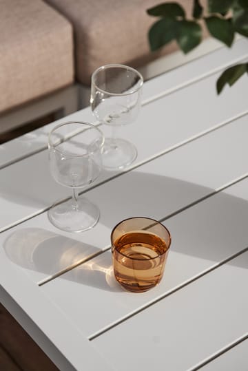 Santander salontafel 78x78x40 cm - Wit aluminium - 1898