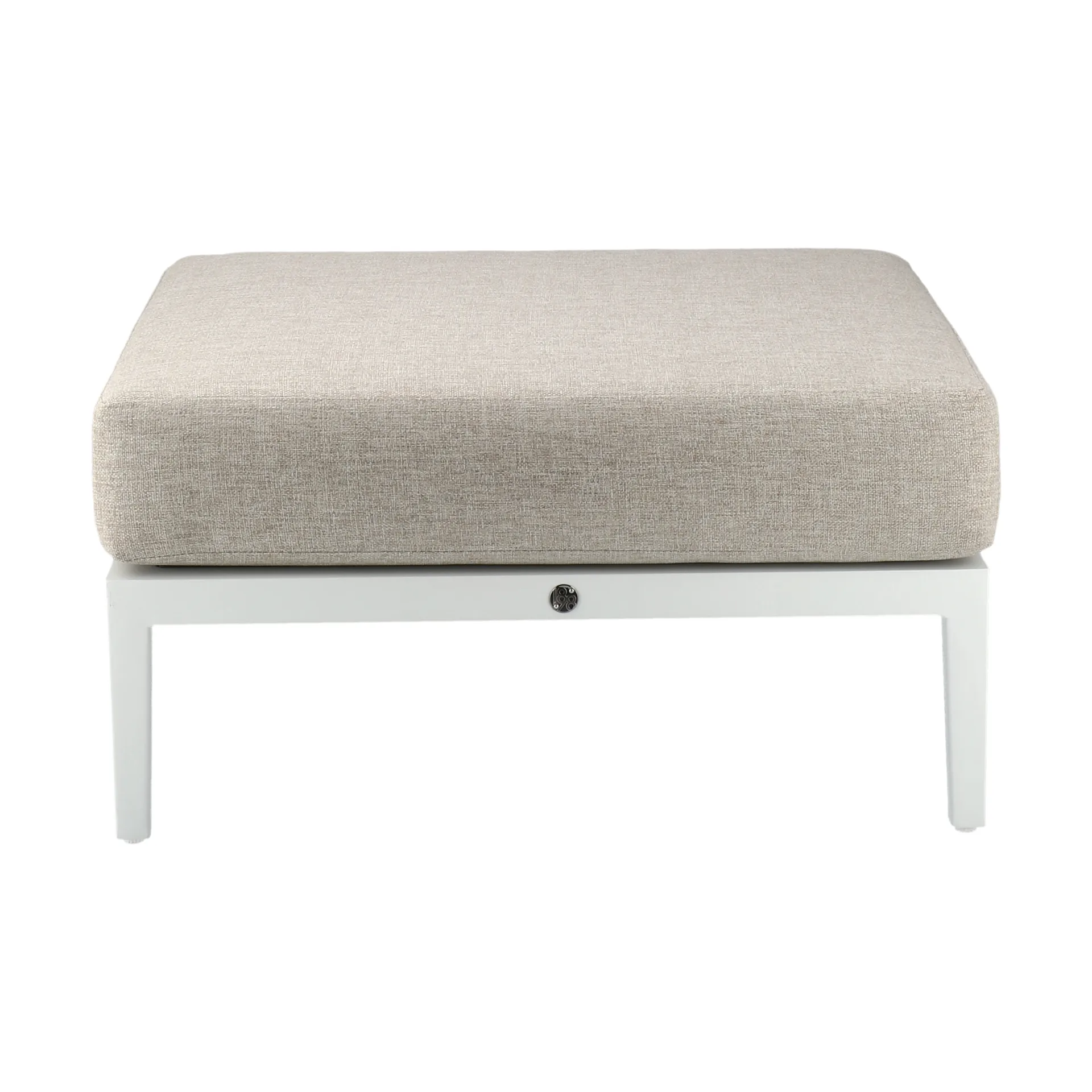 Santander voetenbankje, Wit-beige 1898
