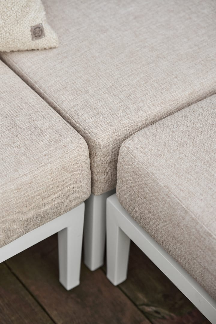 Santander voetenbankje, Wit-beige 1898