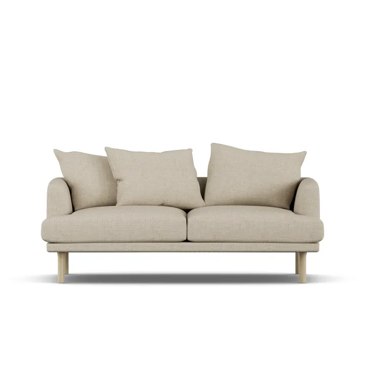 Sjövik sofa - Bern Beige 0341-witgeoliede eiken, 2,5-zits - 1898