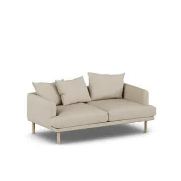 Sjövik sofa - Bern Beige 0341-witgeoliede eiken, 2,5-zits - 1898