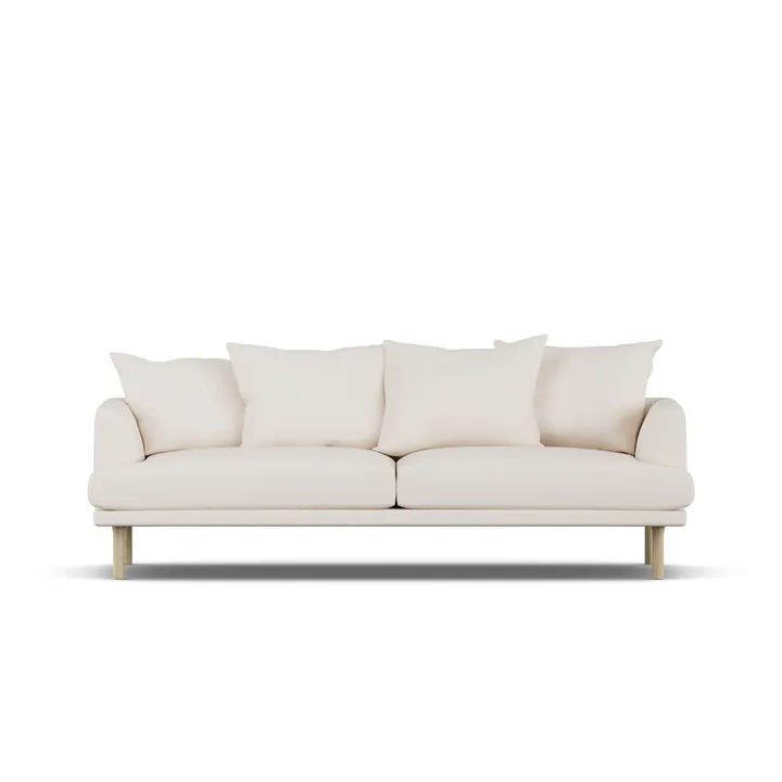 Sjövik sofa - Caleido Beige 9600-witgeoliede eiken, 3-zits - 1898