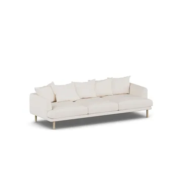 Sjövik sofa - Caleido Beige 9600-witgeoliede eiken, 3,5-zits - 1898