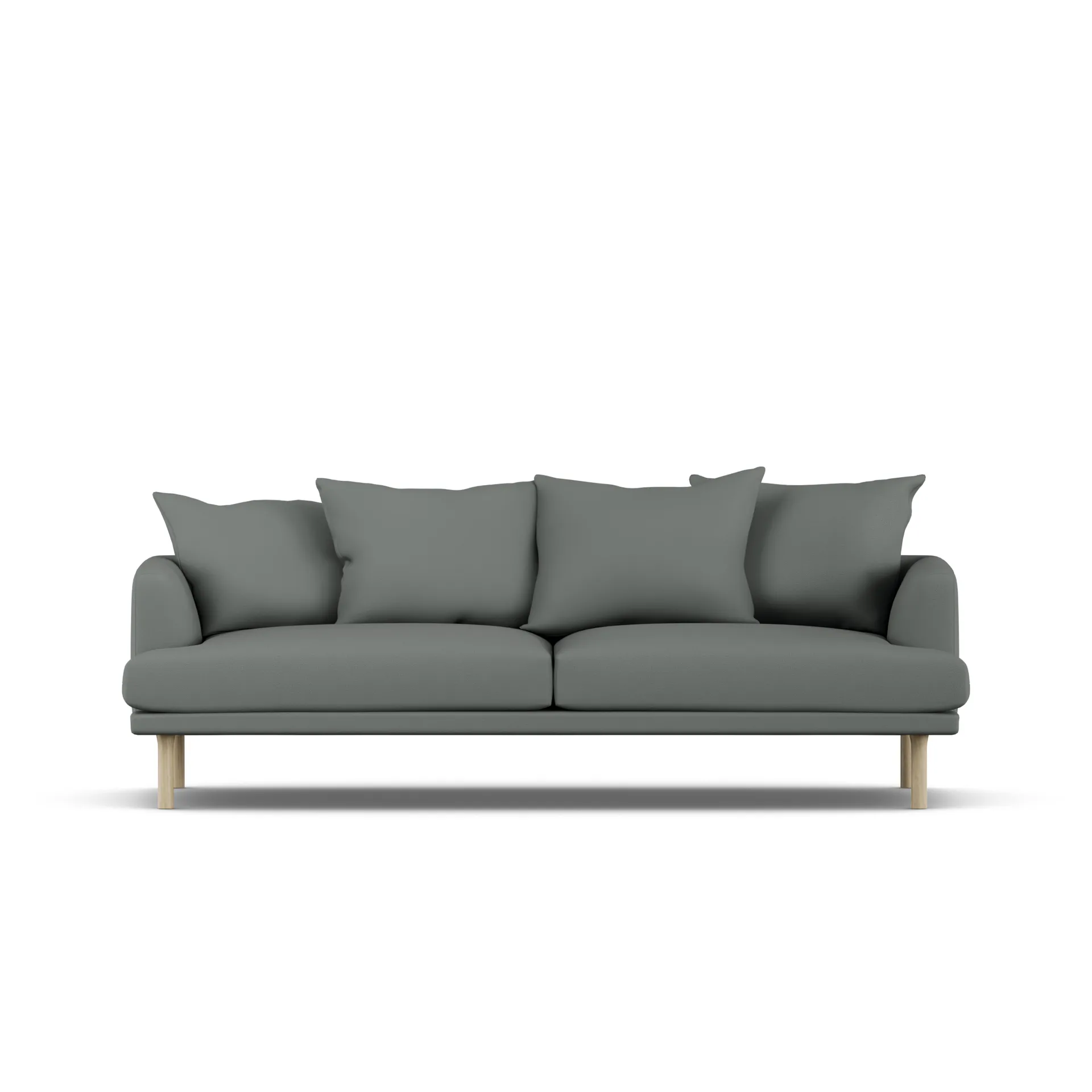 Sjövik sofa, Caleido Grey 1240-witgeoliede eiken, 3-zits 1898