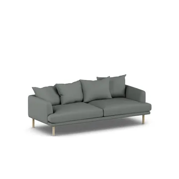 Sjövik sofa - Caleido Grey 1240-witgeoliede eiken, 3-zits - 1898