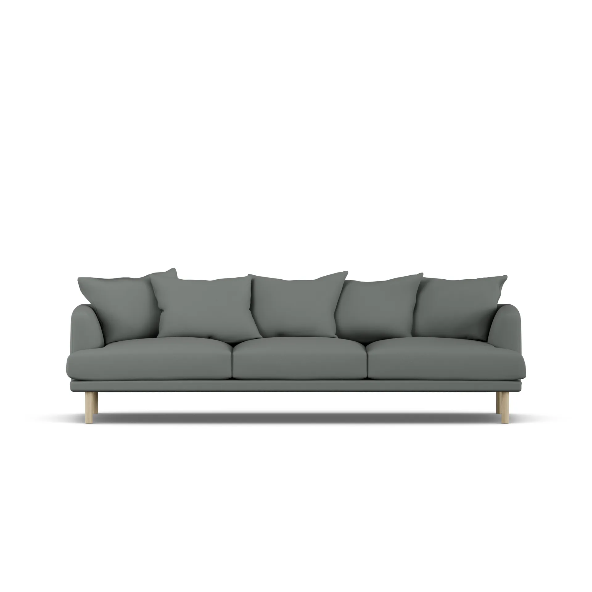 Sjövik sofa, Caleido Grey 1240-witgeoliede eiken, 3,5-zits 1898