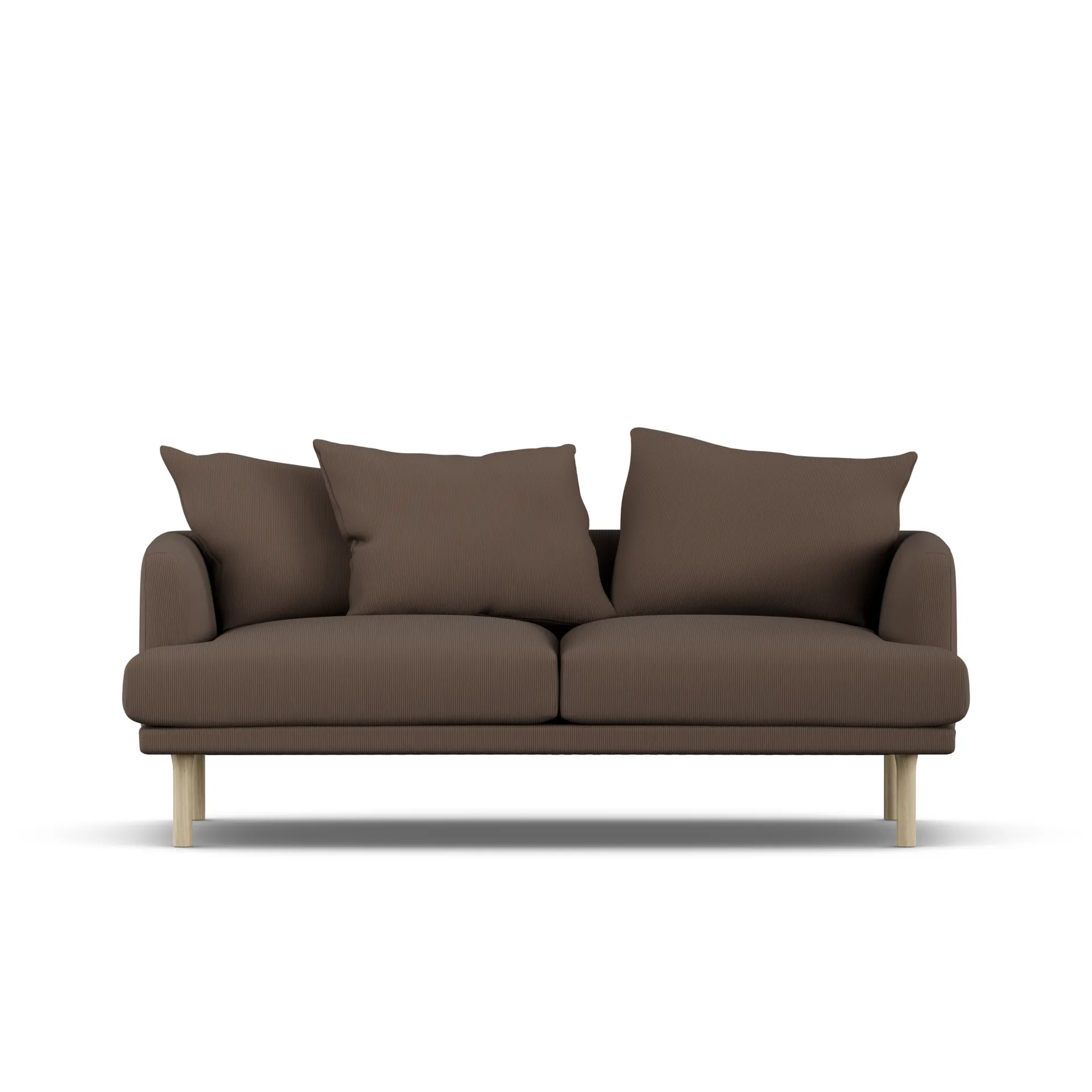 Sjövik sofa, Jump Brown 1955-witgeoliede eiken, 2,5-zits 1898