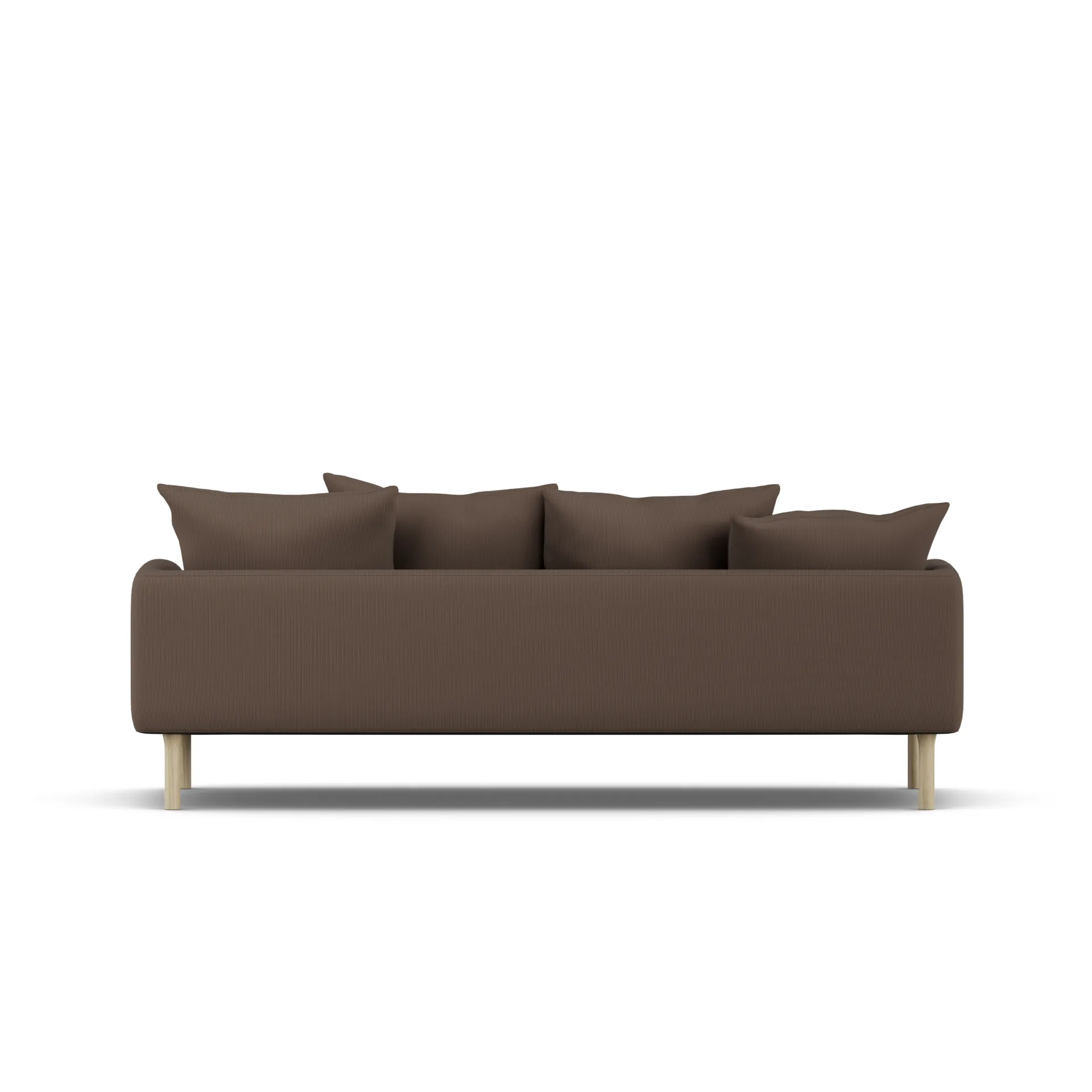 Sjövik sofa, Jump Brown 1955-witgeoliede eiken, 3-zits 1898