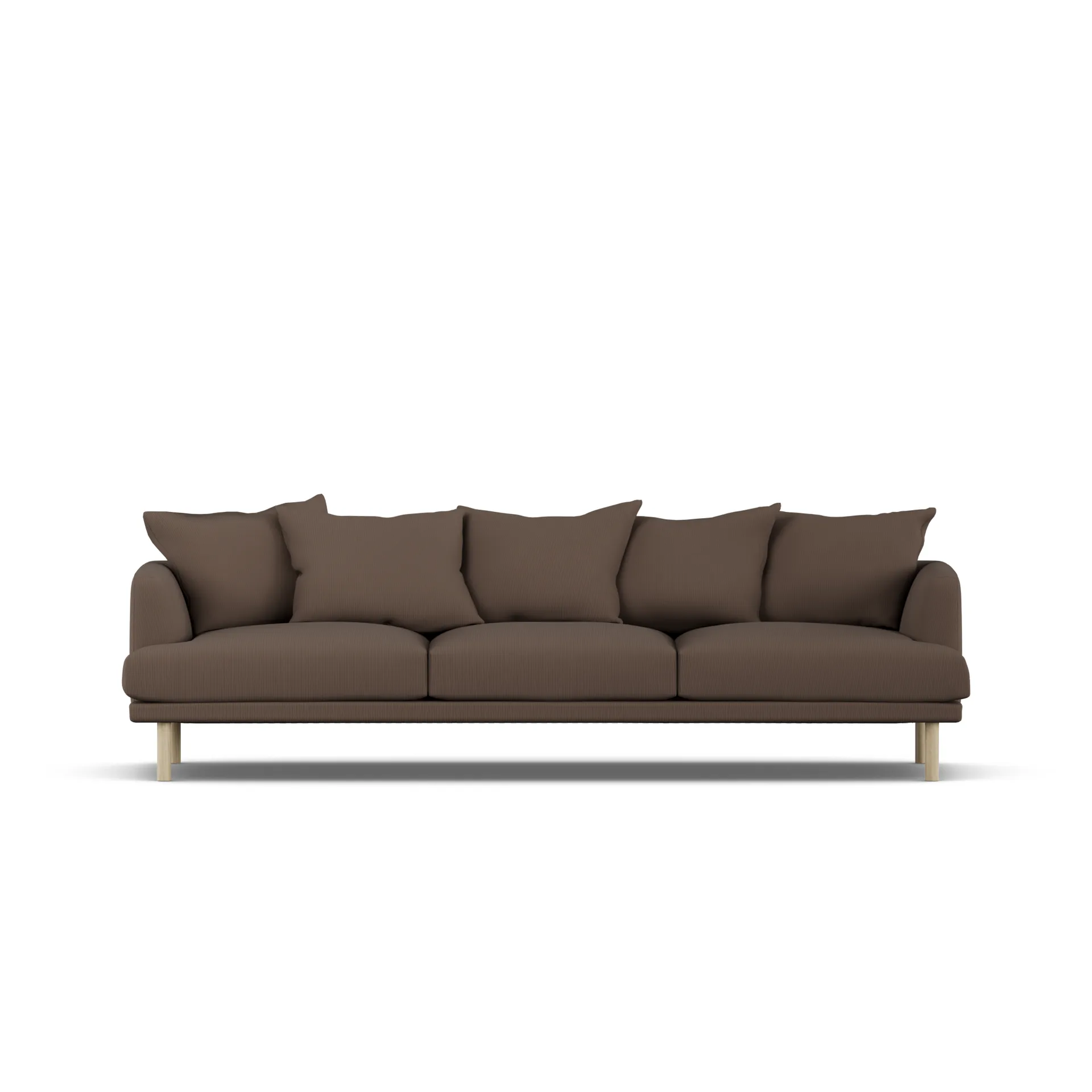 Sjövik sofa, Jump Brown 1955-witgeoliede eiken, 3,5-zits 1898