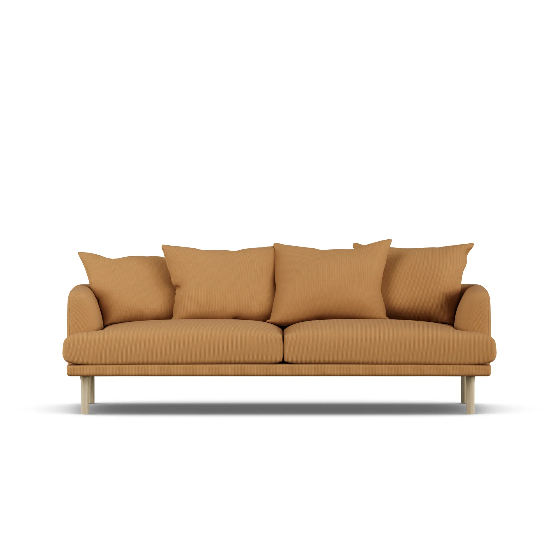 Sjövik sofa, Jump Honey 1959-witgeoliede eiken, 3-zits 1898