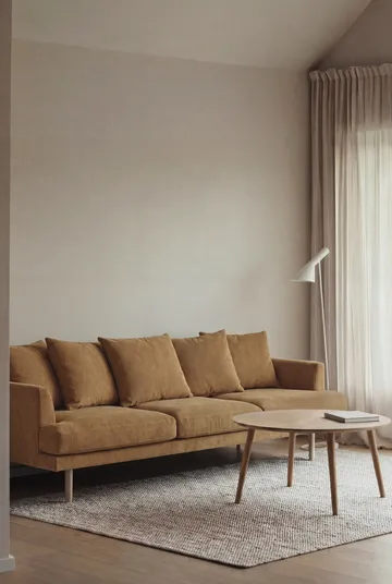 Sjövik sofa - Jump Honey 1959-witgeoliede eiken, 3,5-zits - 1898