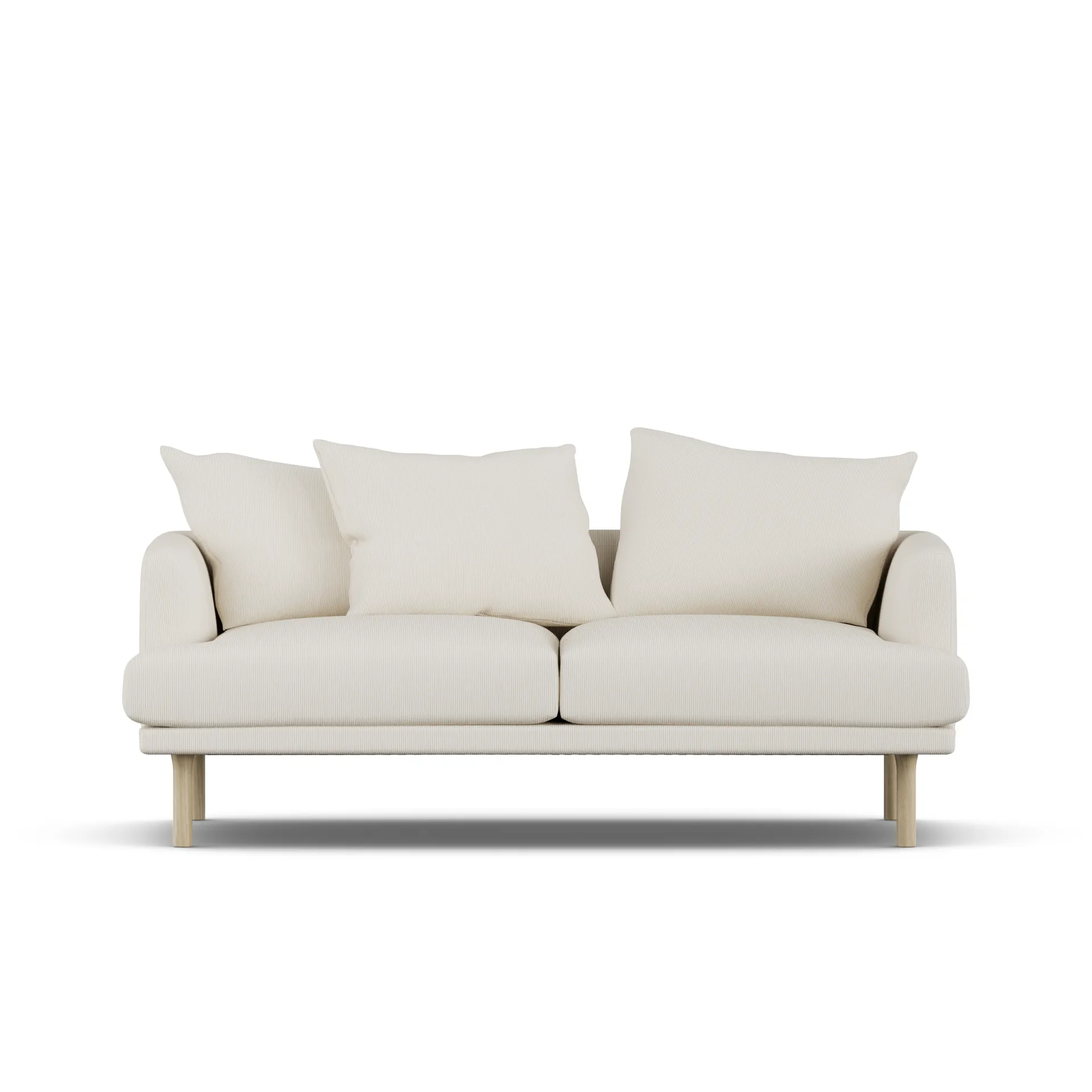 Sjövik sofa, Jump Off White 1954-witgeoliede eiken, 2,5-zits 1898
