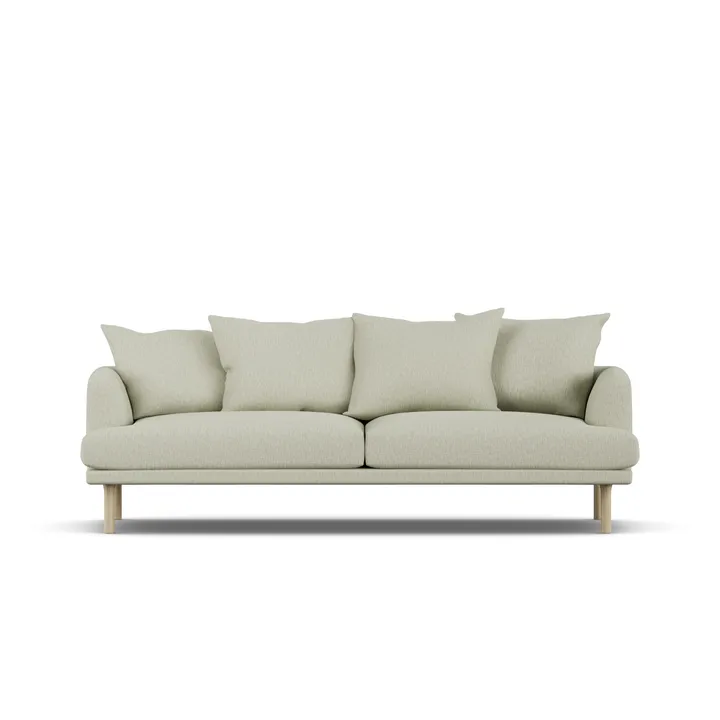 Sjövik sofa - Luiza Beige 3981-witgeoliede eiken, 3-zits - 1898