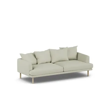 Sjövik sofa - Luiza Beige 3981-witgeoliede eiken, 3-zits - 1898