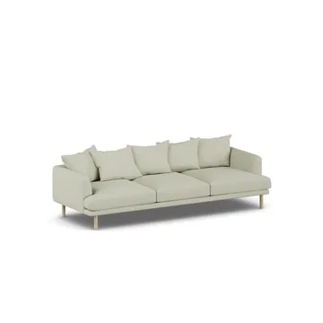 Sjövik sofa - Luiza Beige 3981-witgeoliede eiken, 3,5-zits - 1898