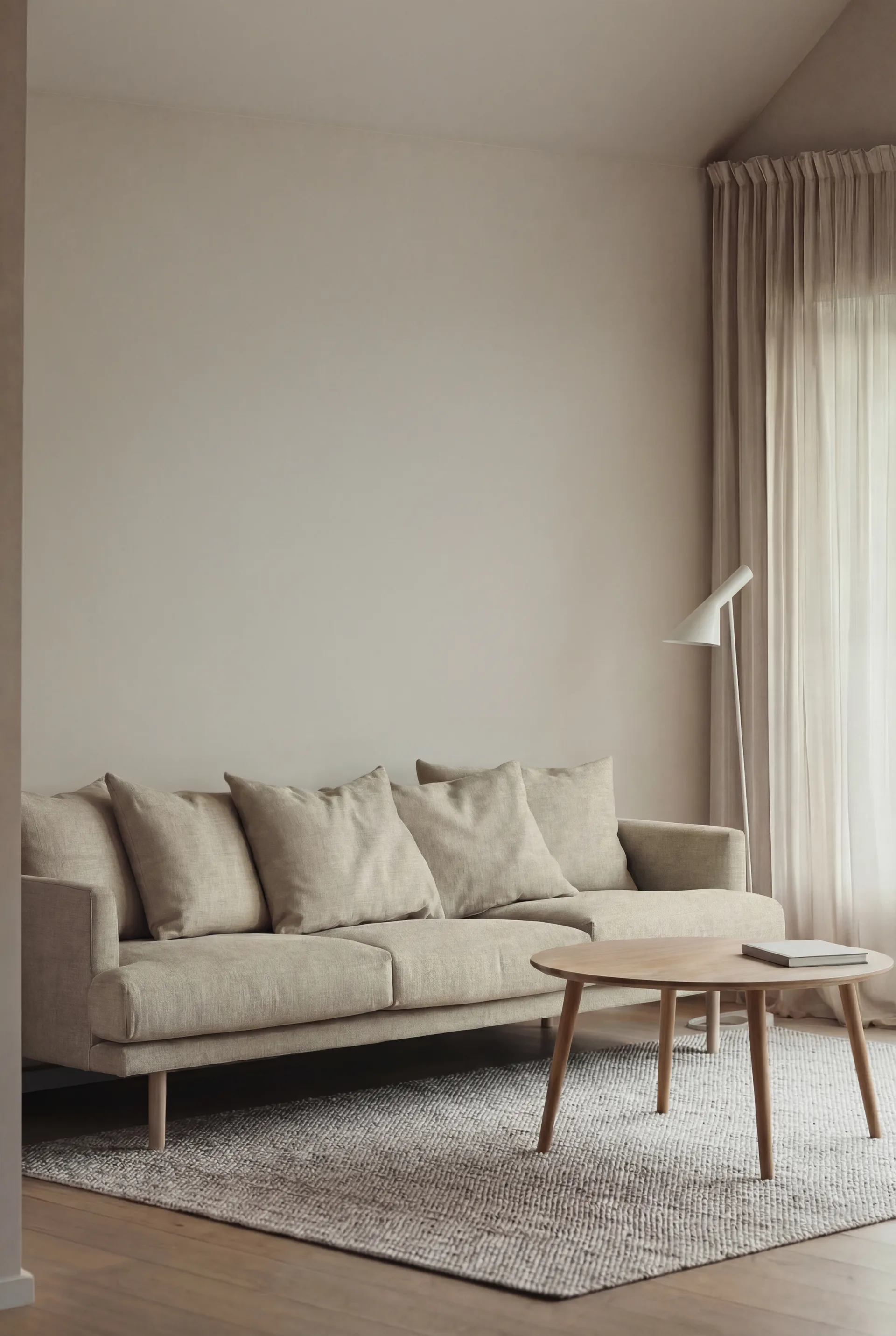 Sjövik sofa, Luiza Beige 3981-witgeoliede eiken, 3,5-zits 1898