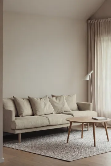 Sjövik sofa - Luiza Beige 3981-witgeoliede eiken, 3,5-zits - 1898