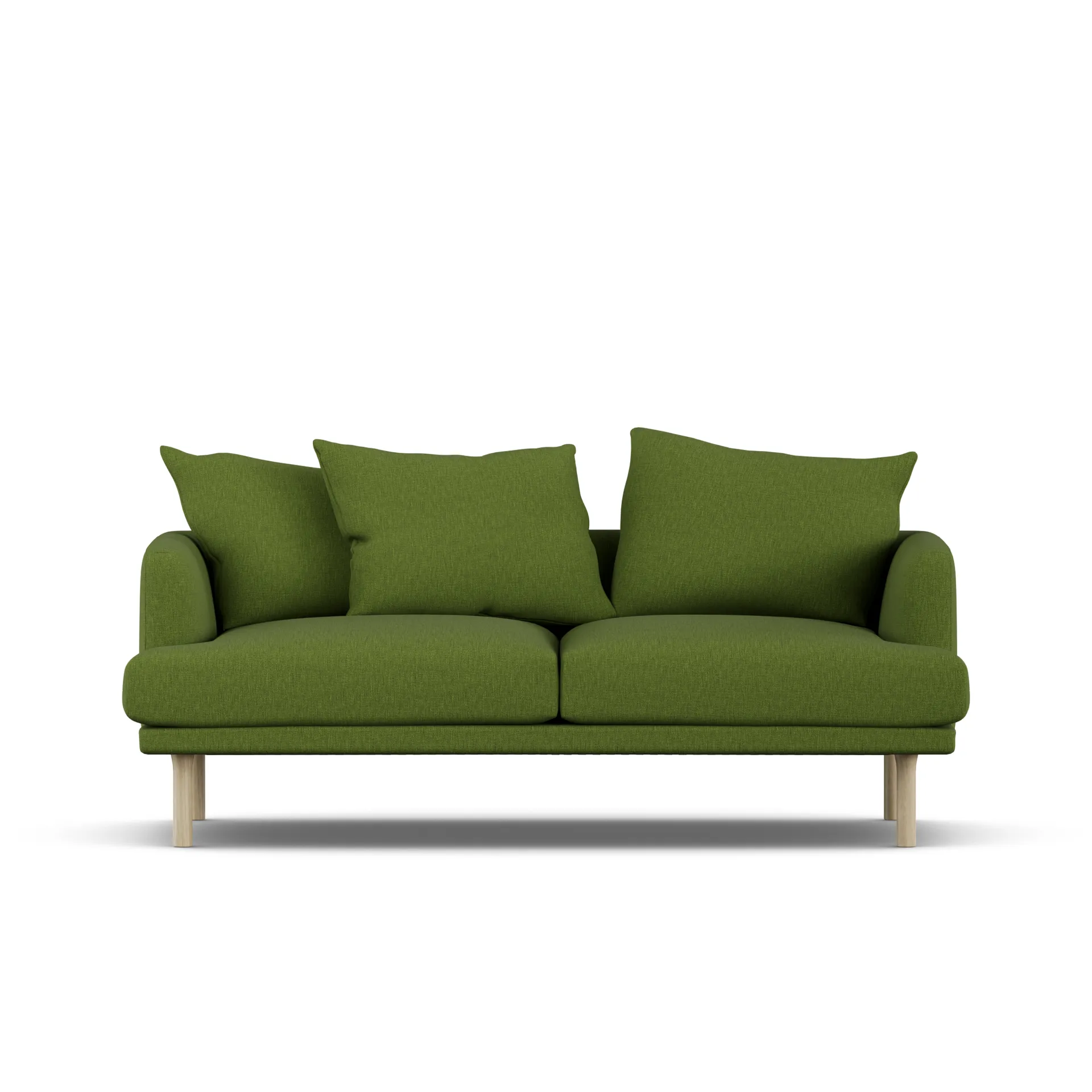 Sjövik sofa, Luiza Green 3975-witgeoliede eiken, 2,5-zits 1898