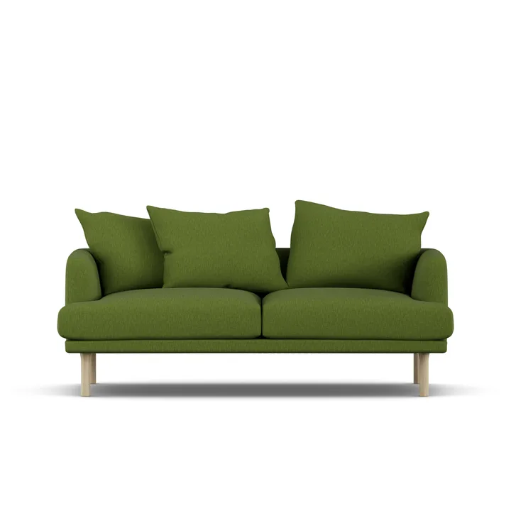 Sjövik sofa - Luiza Green 3975-witgeoliede eiken, 2,5-zits - 1898