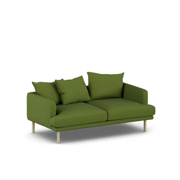 Sjövik sofa - Luiza Green 3975-witgeoliede eiken, 2,5-zits - 1898