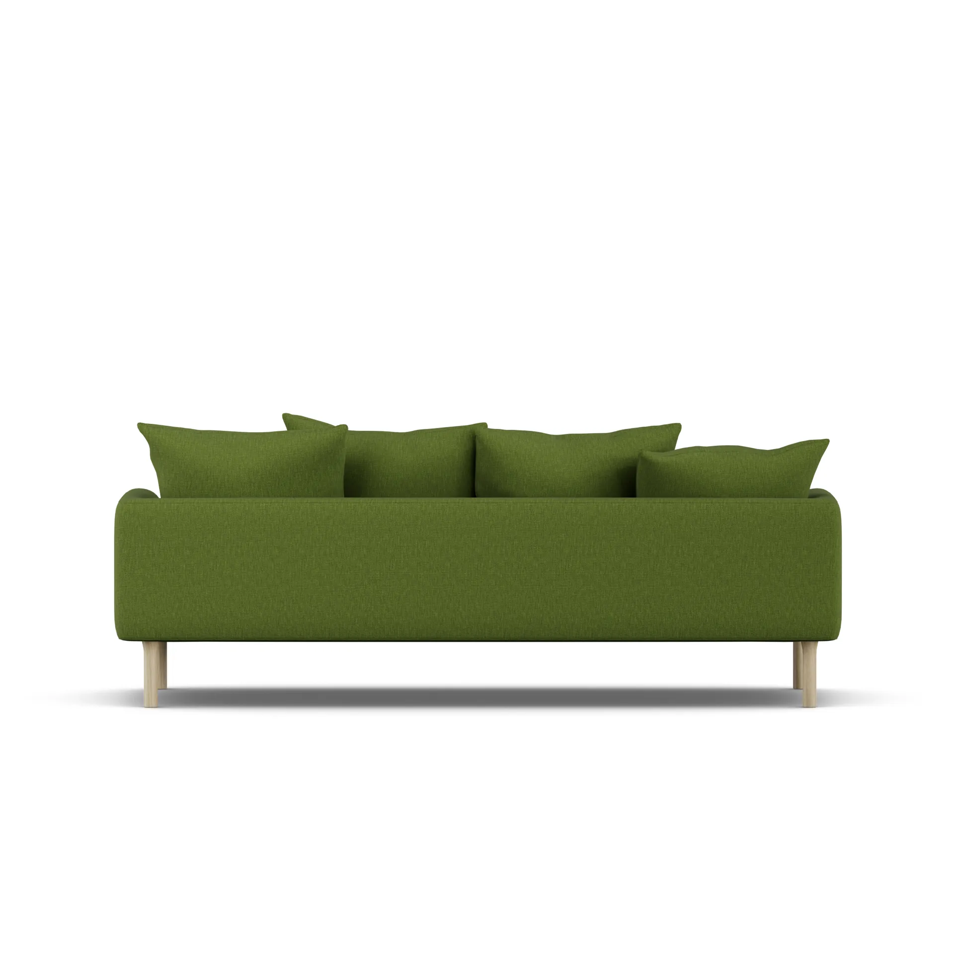 Sjövik sofa, Luiza Green 3975-witgeoliede eiken, 3-zits 1898