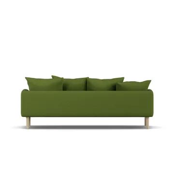 Sjövik sofa - Luiza Green 3975-witgeoliede eiken, 3-zits - 1898