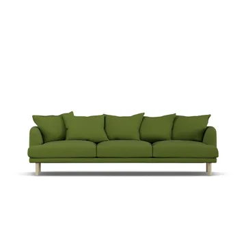 Sjövik sofa - Luiza Green 3975-witgeoliede eiken, 3,5-zits - 1898