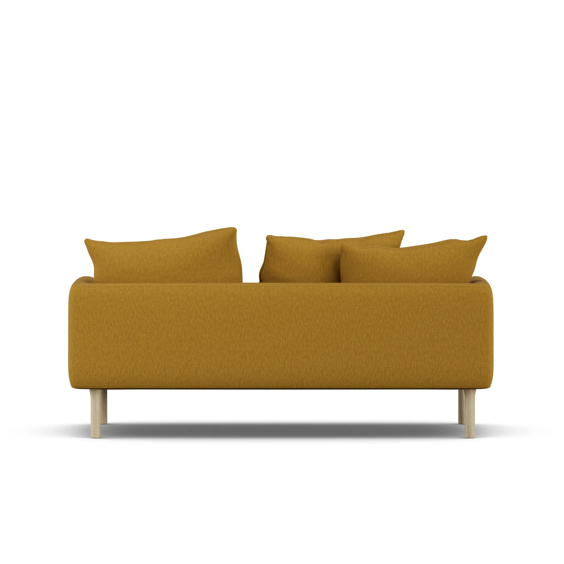 Sjövik sofa, Luiza Mustard 3972-witgeoliede eiken, 2,5-zits 1898