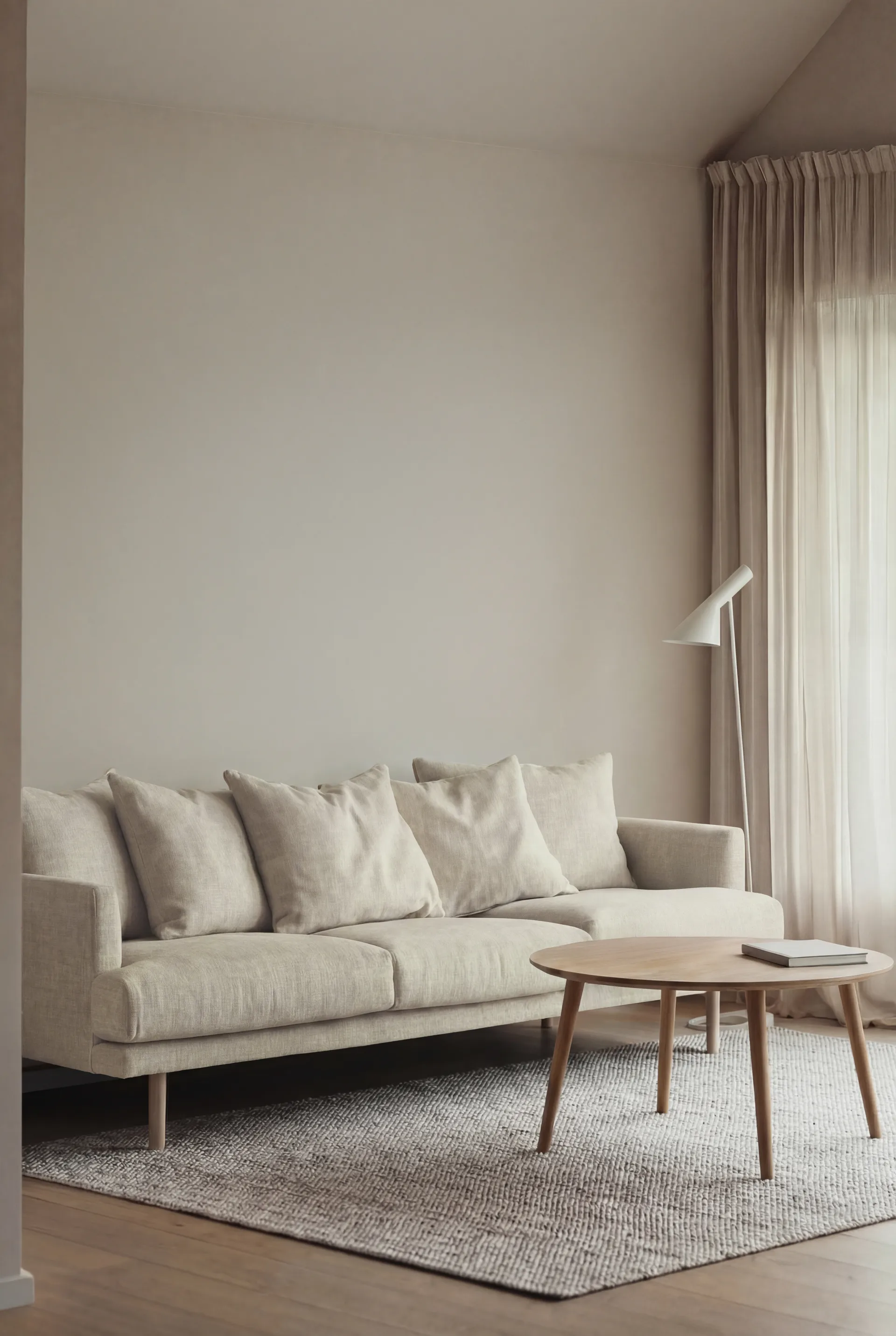 Sjövik sofa, Oslo Nature 1540-witgeoliede eiken, 3,5-zits 1898