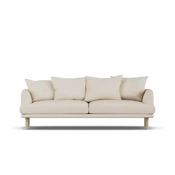 Sjövik sofa - Same Beige 6670-witgeoliede eiken, 3-zits - 1898
