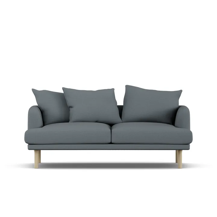Sjövik sofa - Same Blue 6678-witgeoliede eiken, 2,5-zits - 1898